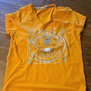 Harley-Davidson Woman's Orange T-Shirt
